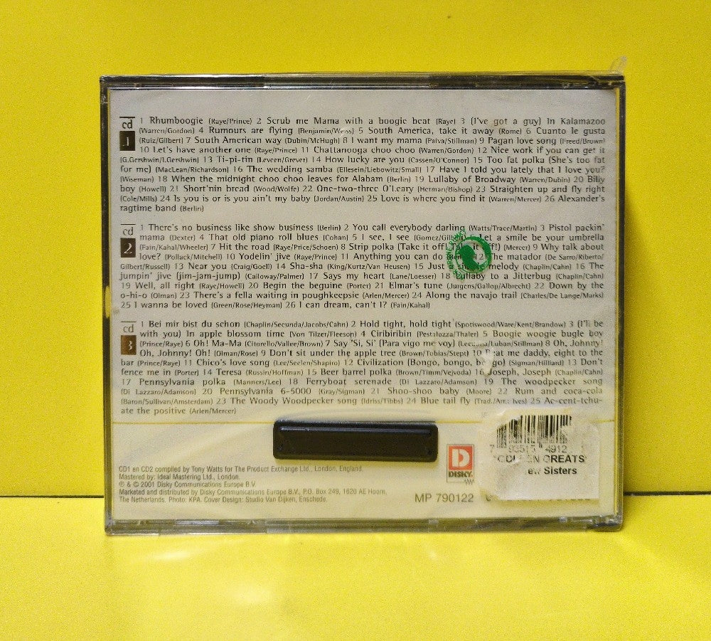 The Andrews Sisters - Golden Greats - 2001 - MP 790122 - New - Sealed - CDs - 3xCD - Netherlands Import