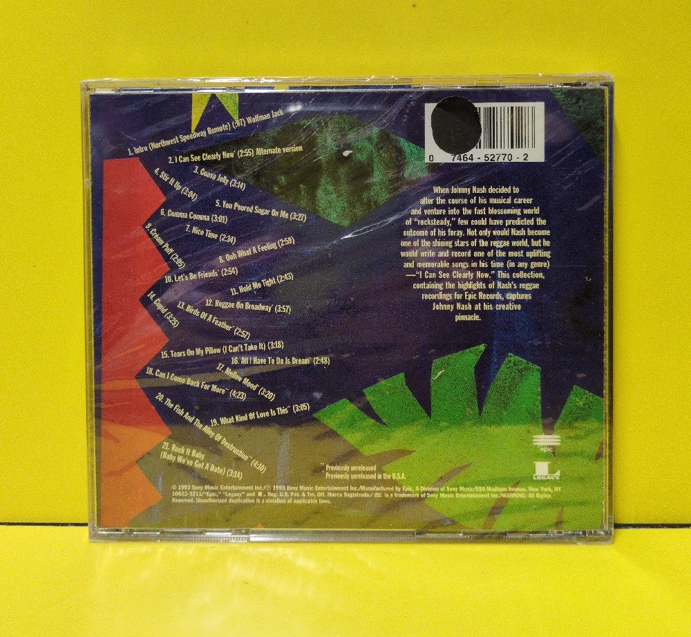 Johnny Nash - The Reggae Collection - 1993 - EK 52770 - New - Sealed - CDs