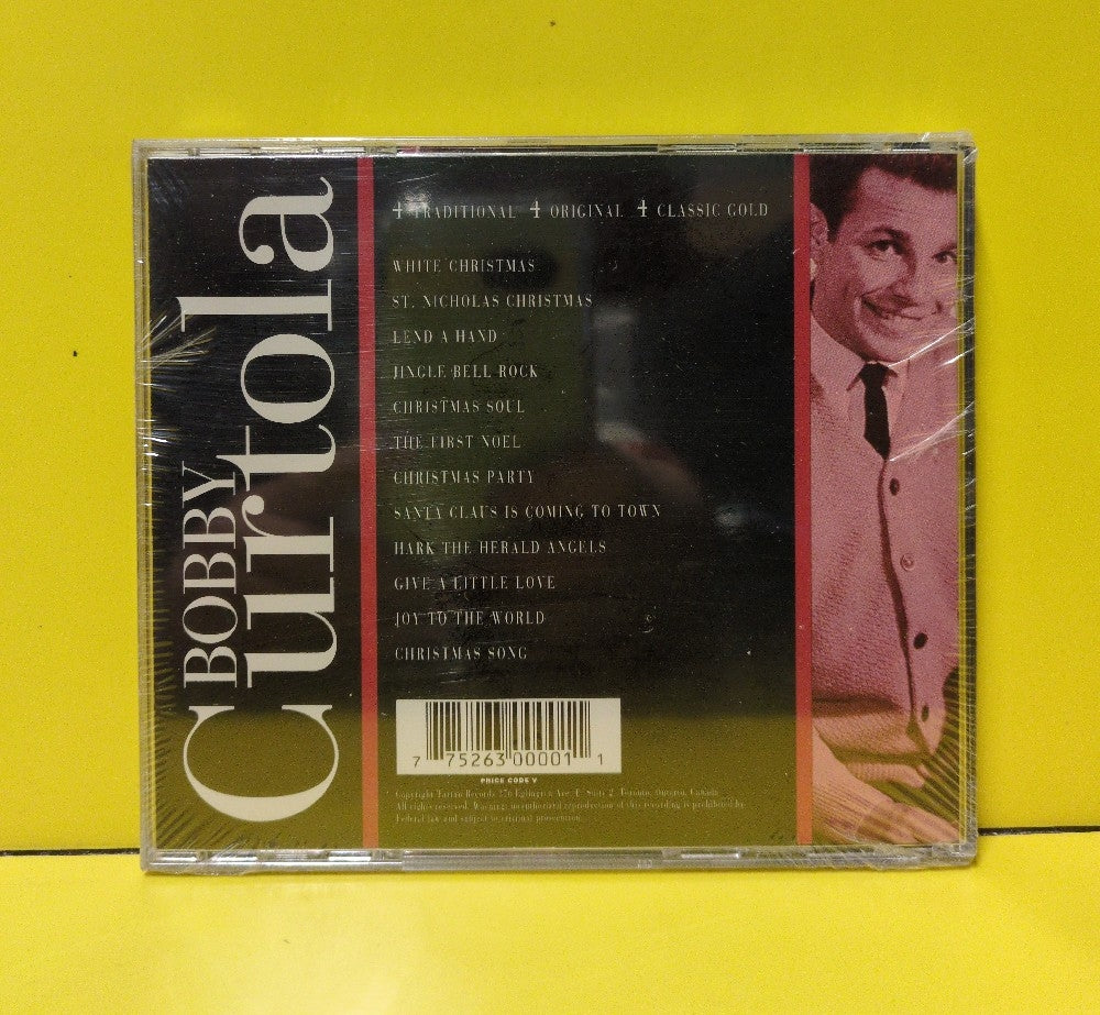 Bobby Curtola - Christmas Flashback - TAR-0014 - New - Sealed - CDs - Canadian Import