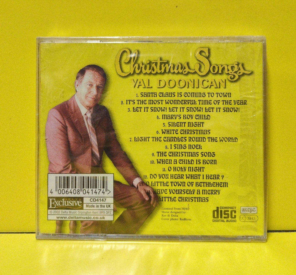 Val Doonican - Christmas Songs - 2002 - CD4147 - New - Sealed - CDs - UK Import