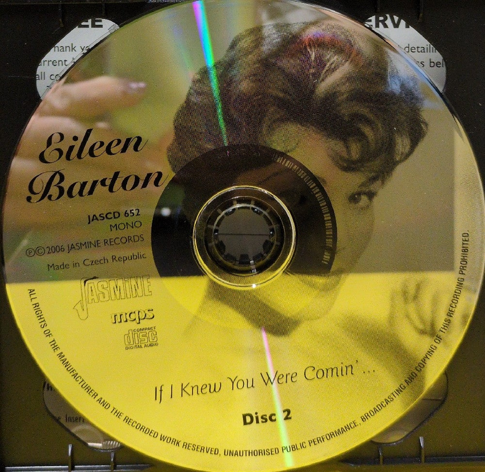 Eileen Barton - If I Knew You Were Comin'... - 2006 - JASCD 652 - Used - EX - CDs - 2xCD - UK Import