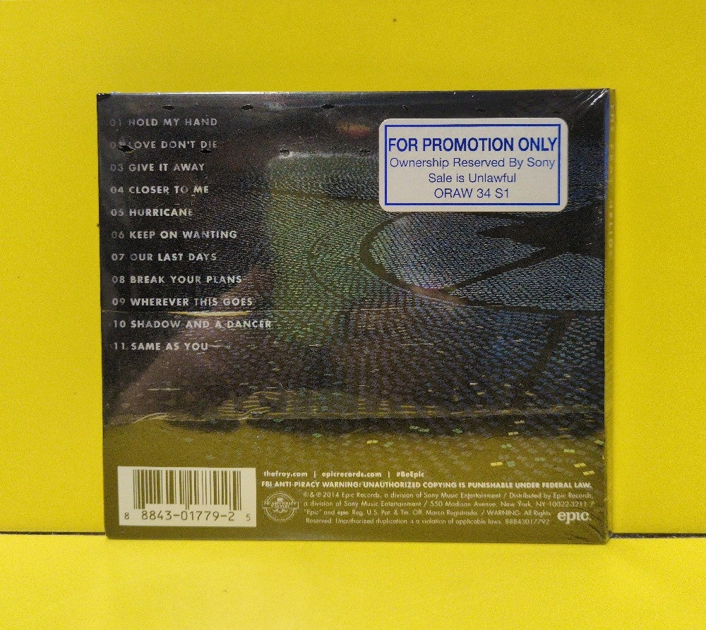 The Fray - Helios - 2014 - 88843 01779 2 - New - Sealed - CDs - Promo