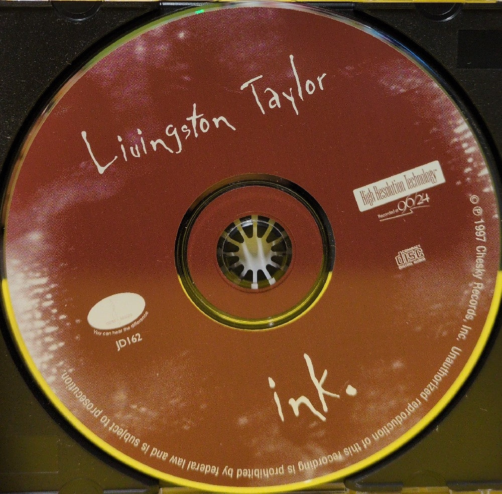 Livingston Taylor - Ink - 1997 - JD162 - Used - EX - CDs
