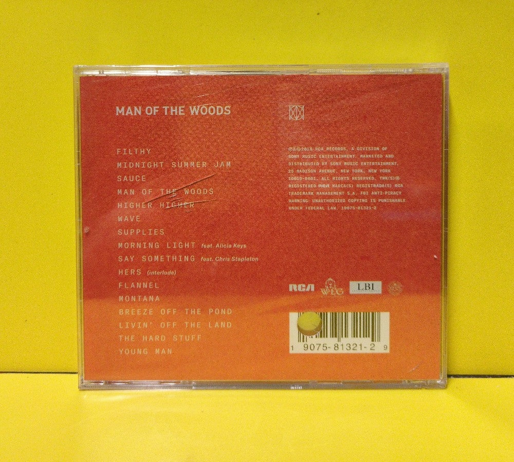 Justin Timberlake - Man Of The Woods - 2018 - 19075-81321-2 - New - Sealed - CDs