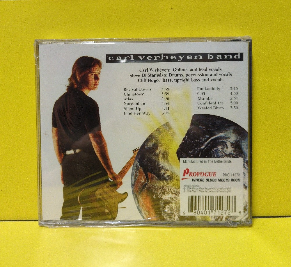 Carl Verheyen - Atlas Overload - 2000 - PRO 71272 - New - Sealed - CDs - Netherlands Import