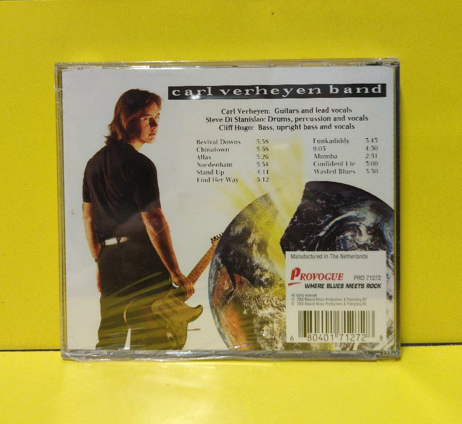 Carl Verheyen - Atlas Overload - 2000 - PRO 71272 - New - Sealed - CDs - Netherlands Import