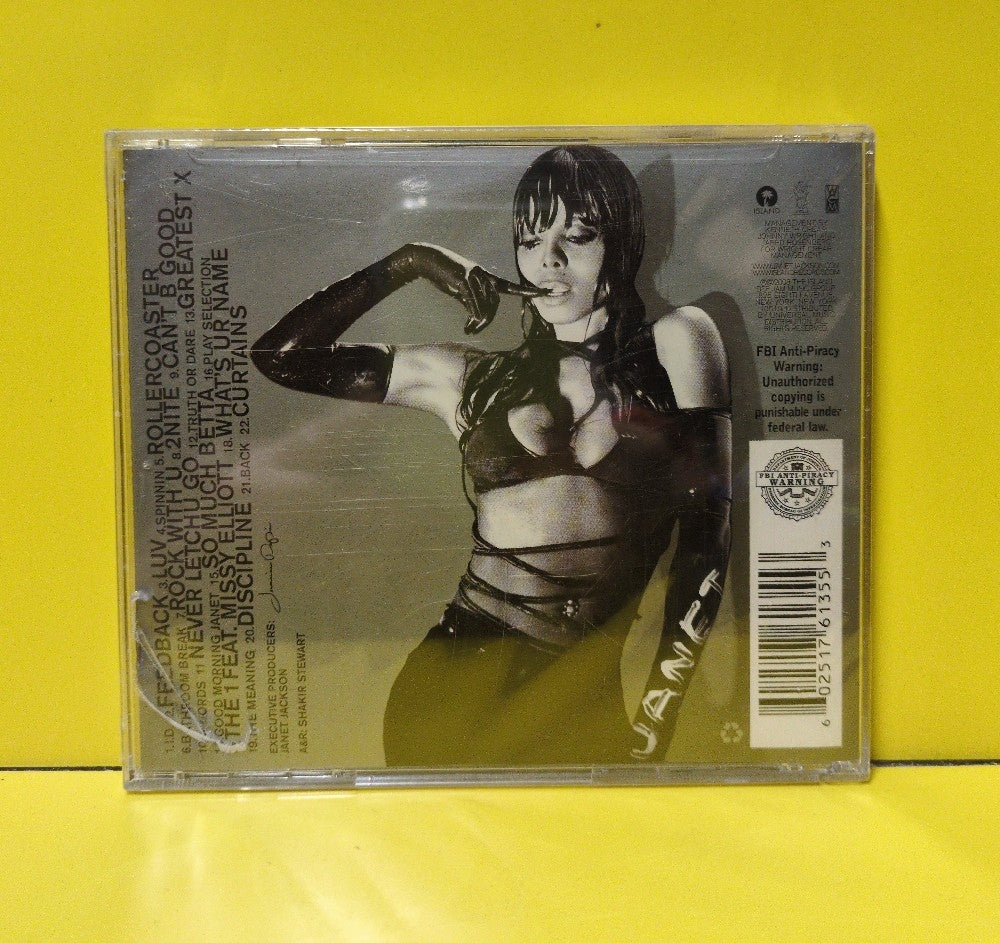 Janet Jackson - Discipline - 2008 - B0010735-02 - New - Sealed - CDs