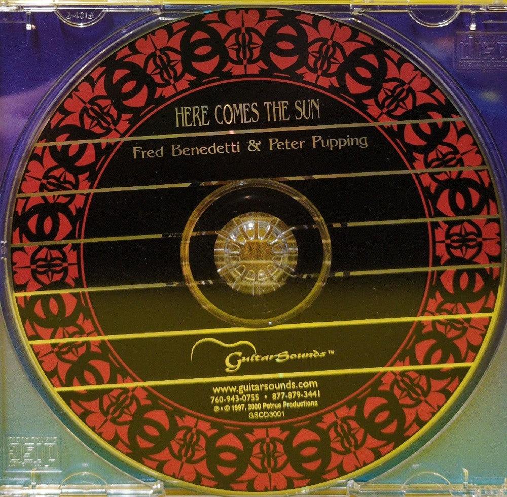 Fred Benedetti & Peter Pupping - Here Comes The Sun - Acoustic Guitar Classics, Vol. I (Compilation Edition) - 2001 - GSCD3001 - Used - EX - CDs