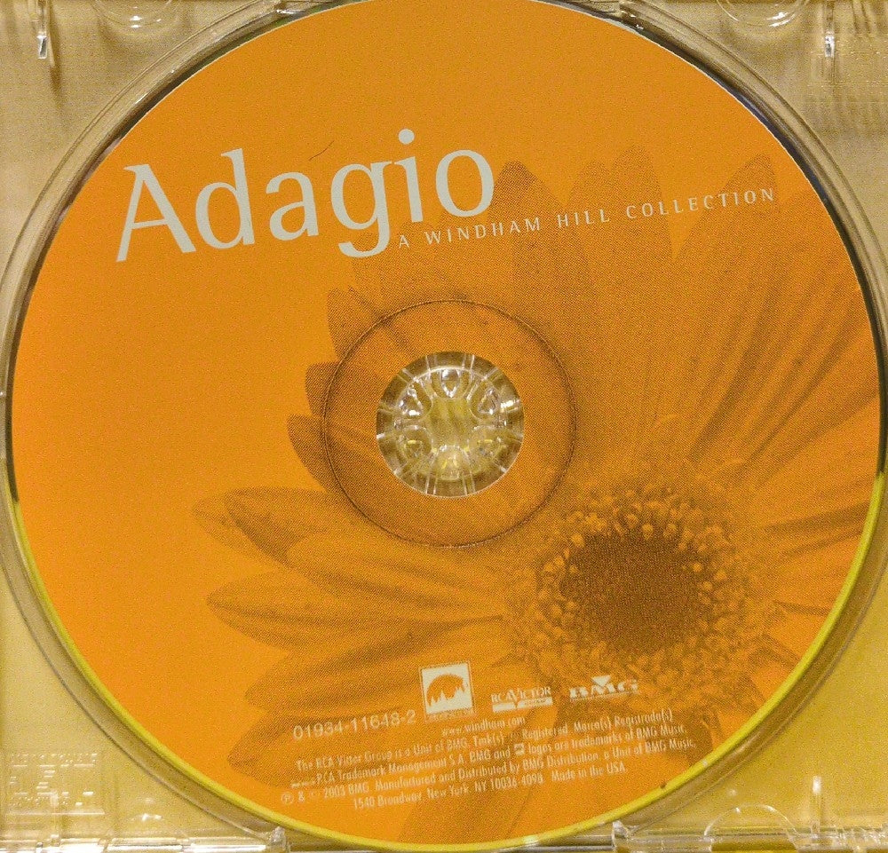 Various - Adagio: A Windham Hill Collection - 2003 - 01934-11648-2 - Used - EX - CDs