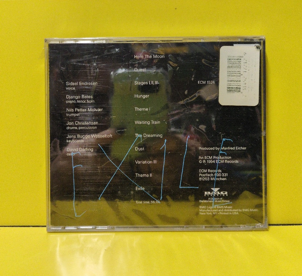 Sidsel Endresen - Exile - 1994 - ECM 1524 - New - Sealed - CDs