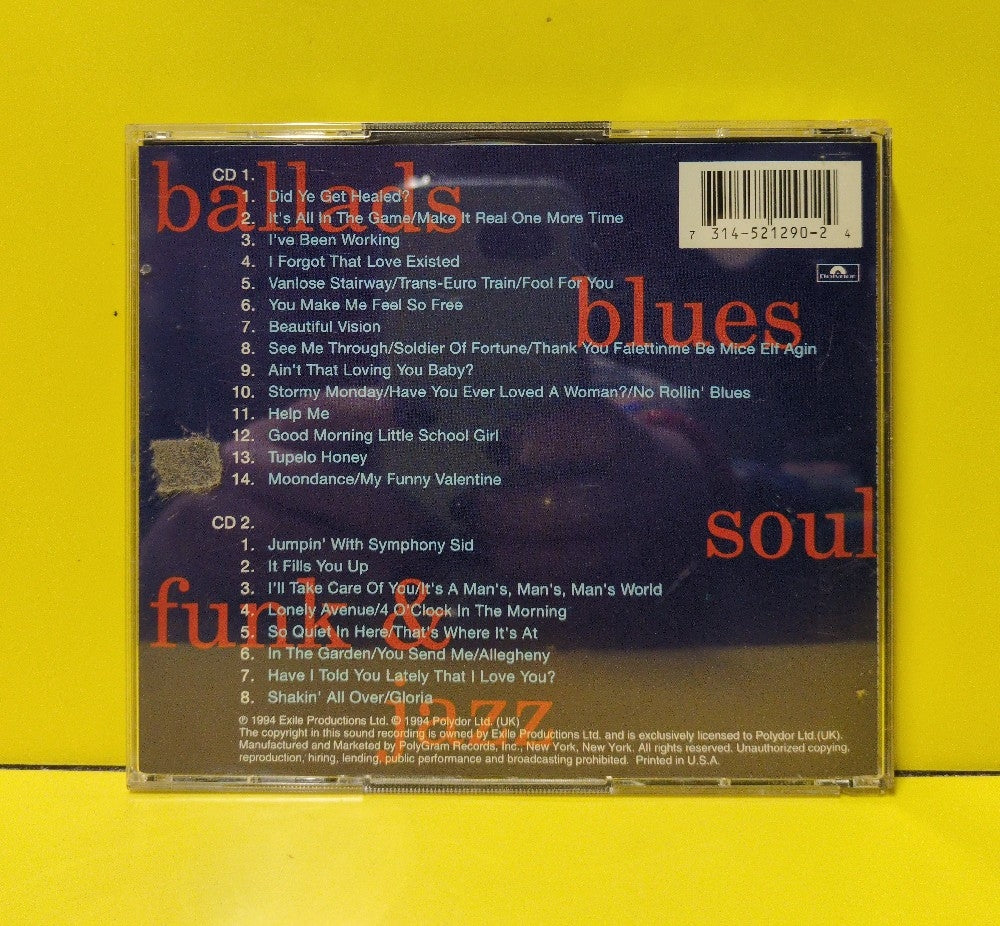 Van Morrison - A Night In San Francisco - 314 521 290-2 - Used - EX - CDs - 2xCD - Reissue - Red & Blue Labels
