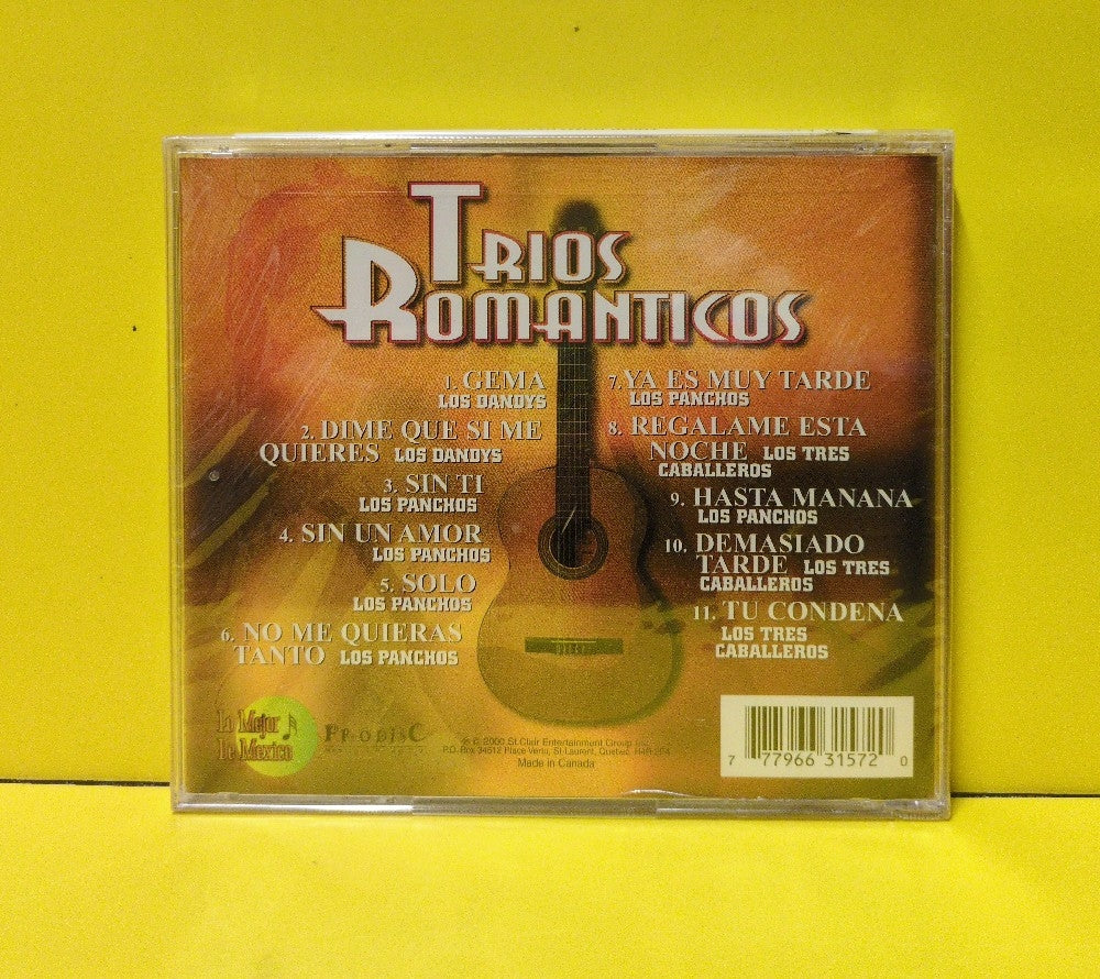 Various - Trios Romanticos - 2000 - MEX31572 - New - Sealed - CDs - Canadian Import