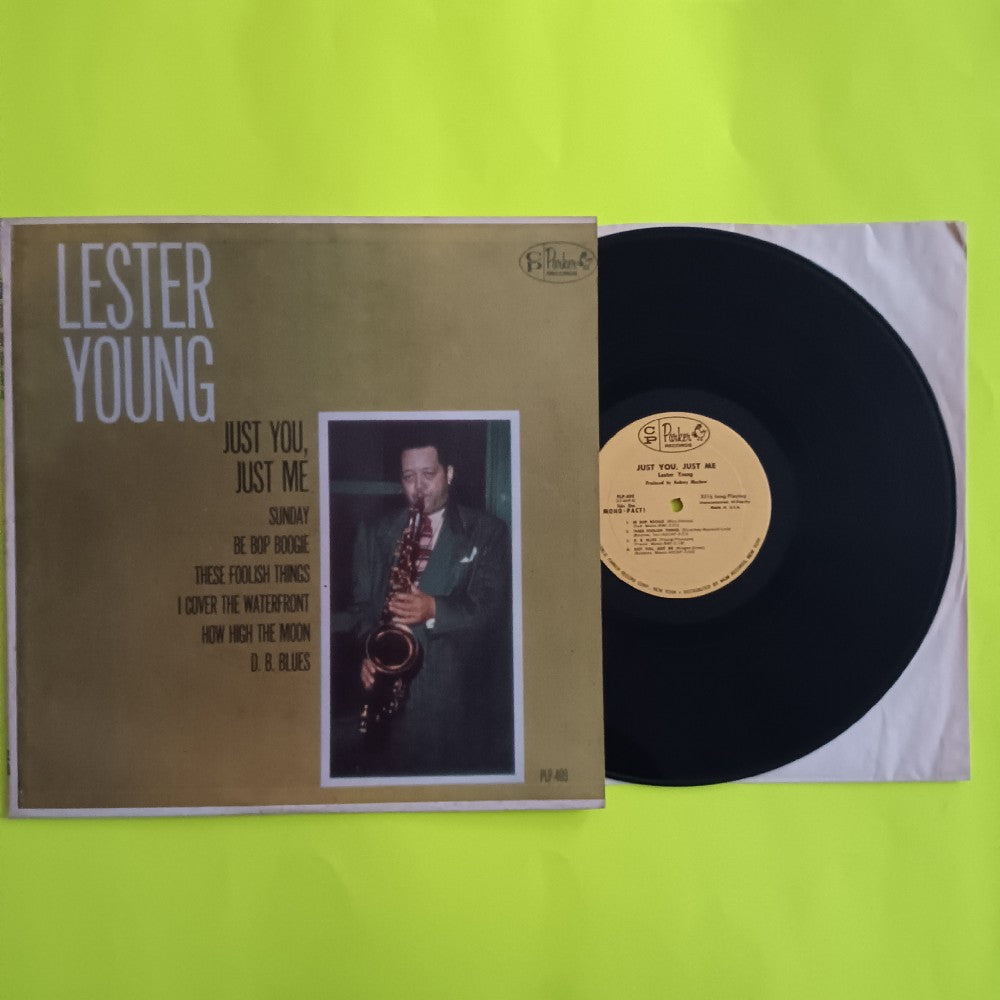 Lester Young - Just You, Just Me OG MONO - PLP 409 - Used - EX - Vinyl