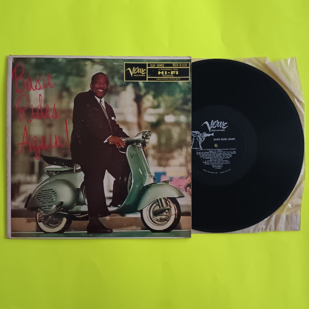 Count Basie - Basie Rides Again MONO RARE LABEL - 1957 - MG V-8108 - Used - EX - Vinyl