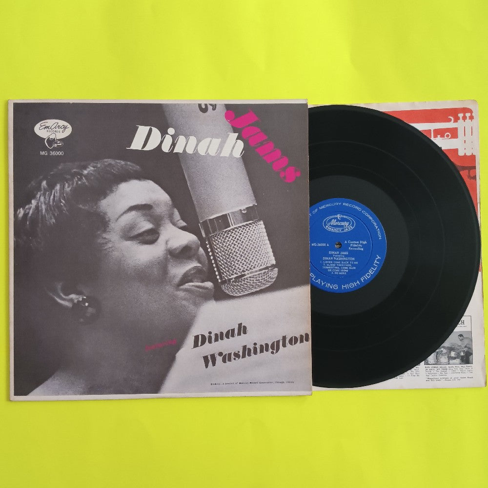 Dinah Washington - Dinah Jams RARE VARIANT - 1958 - MG 36000 - Used - VG++ - Vinyl