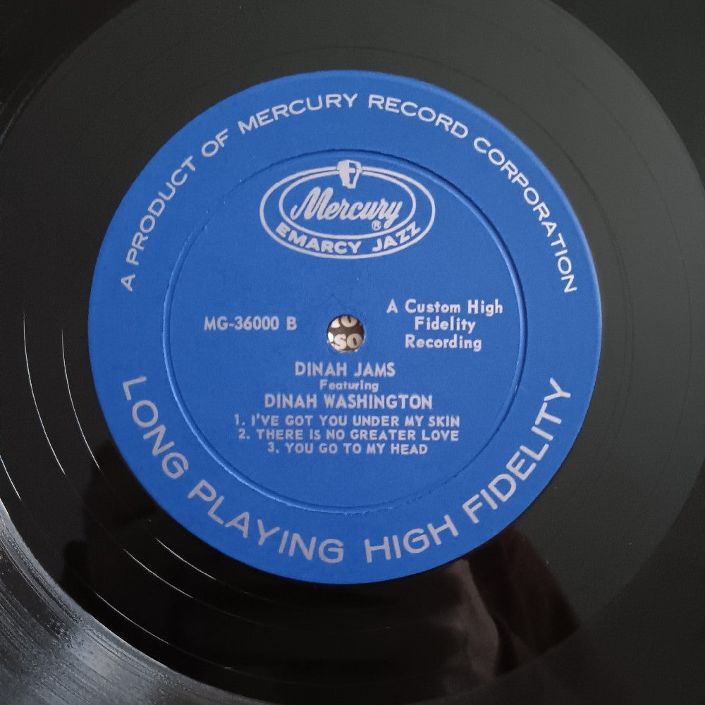 Dinah Washington - Dinah Jams RARE VARIANT - 1958 - MG 36000 - Used - VG++ - Vinyl