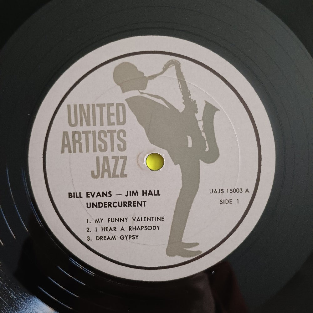 Bill Evans & Jim Hall - Undercurrent RARE SEPIA P OG - 1962 - UAJS 15003 - Used - VG++ - Vinyl