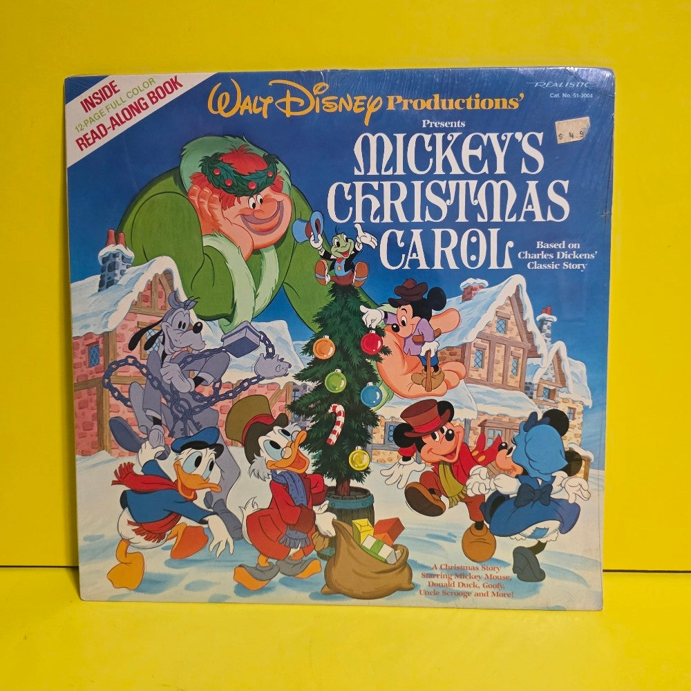 Alan Young  - Mickey's Christmas Carol - 1982 - 3825 - New - Sealed - Vinyl
