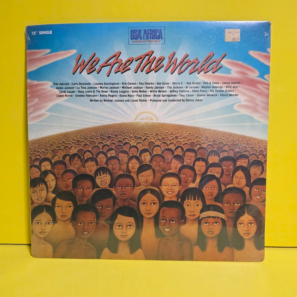USA For Africa - We Are The World - 1985 - US2-05179 - New - Sealed - Vinyl