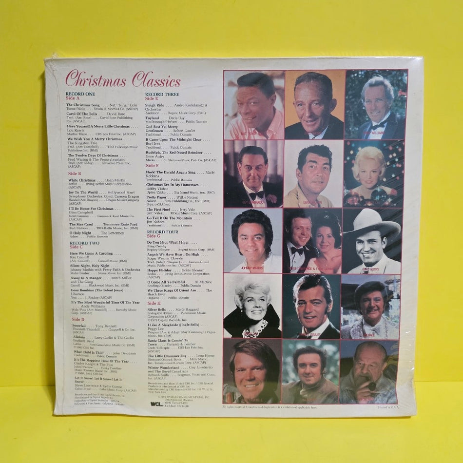 Various  - Christmas Classics / 4 LPs Set - 1985 - UN-540 - New - Sealed - Vinyl