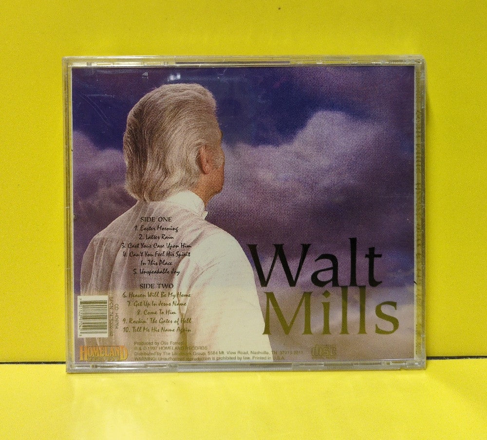 Walt Mills - Heaven Will Be My Home - 1997 - HD9704 - New - Sealed - CDs