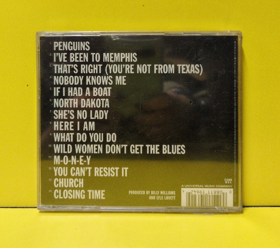 Lyle Lovett - Live In Texas - 1999 - MCAD-11964 - New - Sealed - CDs