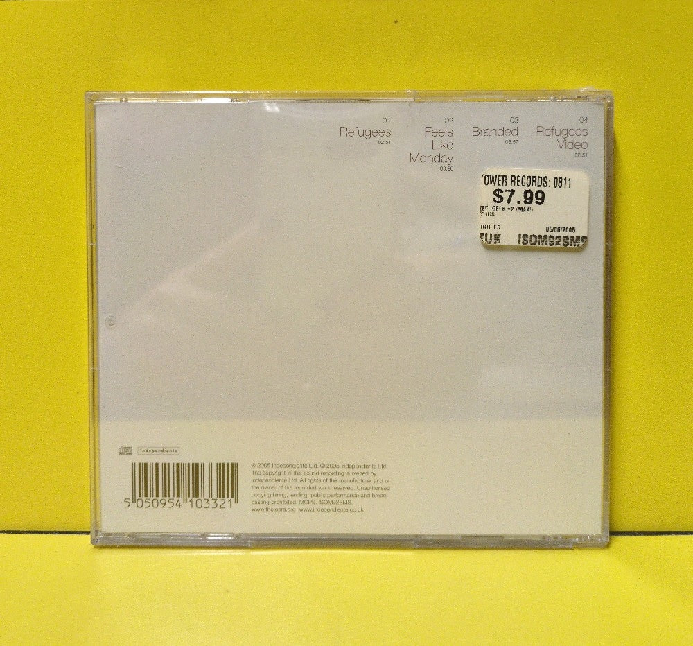 The Tears - Refugees - 2005 - ISOM92SMS - New - Sealed - CDs - UK Import