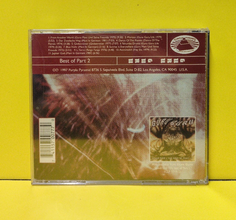 Guru Guru - The Best Of Part 2 - 1997 - clp 0077-2 - New - Sealed - CDs