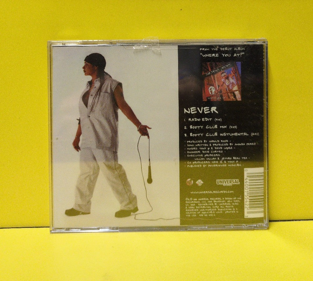 Amanda Perez - Never - 2001 - 440 015 542-2 - New - Sealed - CDs