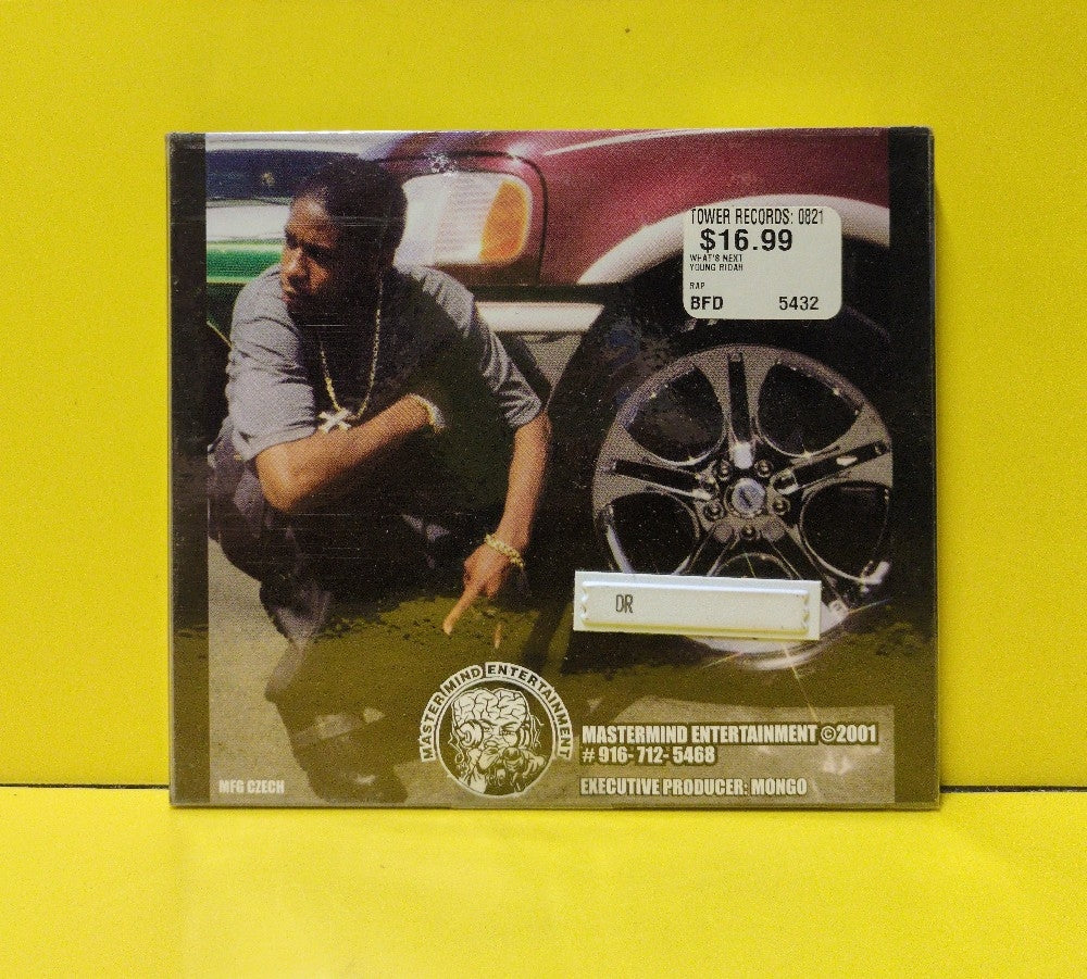 Young Ridah - What's Next? - 2001 - ME-01 - New - Sealed - CDs - W/ Slipcover