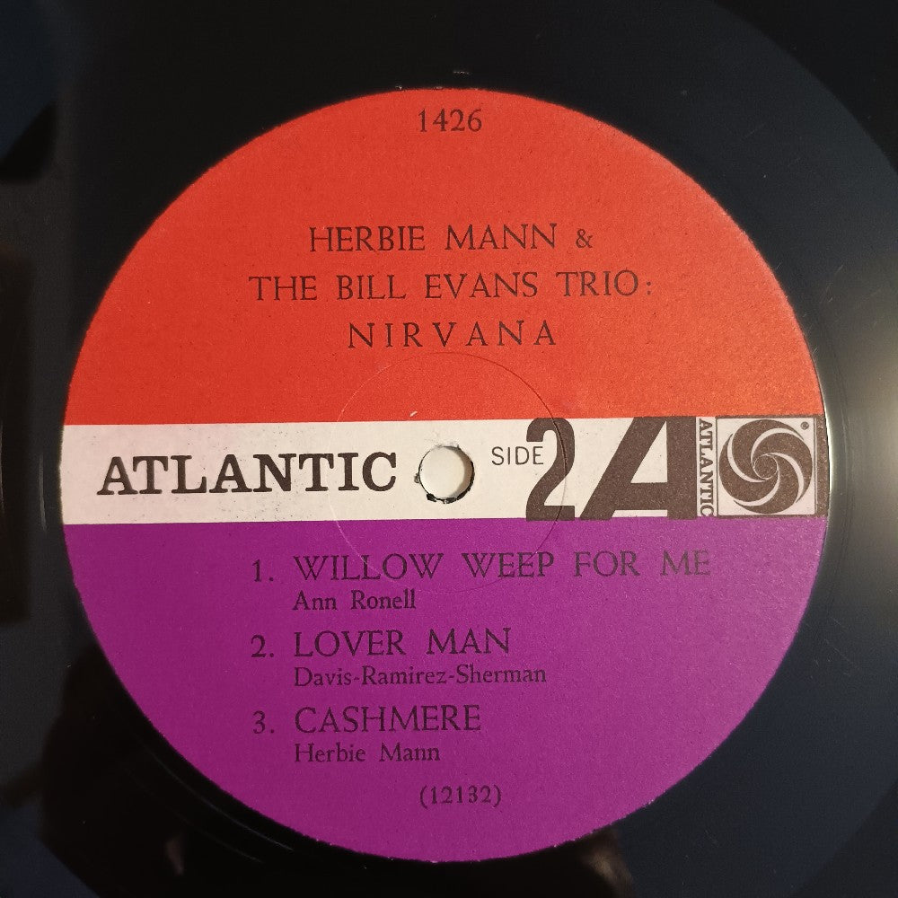 Herbie Mann & Bill Evans - Nirvana OG MONO - 1964 - Atlantic 1426 - Used - EX - Vinyl
