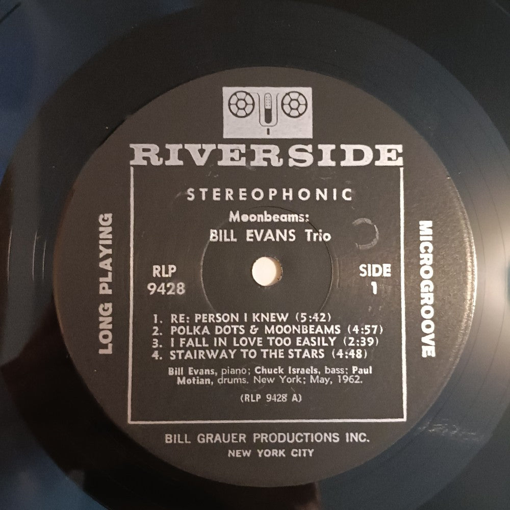Bill Evans Trio - Moon Beams OG STEREO - 1962 - RLP 9428 - Used - VG++ - Vinyl