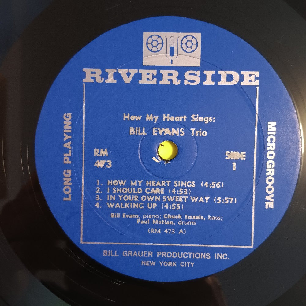Bill Evans - How My Heart Sings OG MONO - 1964 - RM 473 - Used - VG++ - Vinyl