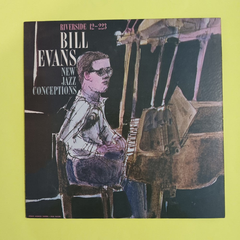 Bill Evans - New Jazz Perceptions MONO - 1961 - RLP 12-223 - Used - VG++ - Vinyl