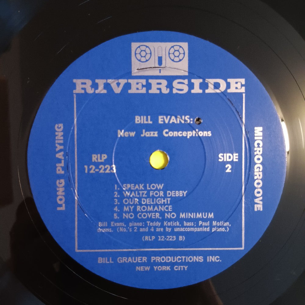Bill Evans - New Jazz Perceptions MONO - 1961 - RLP 12-223 - Used - VG++ - Vinyl