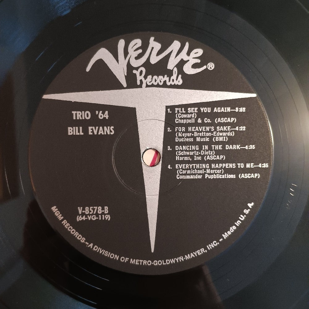 Bill Evans - Trio 64 OG MONO - 1964 - V-8578 - Used - VG++ - Vinyl