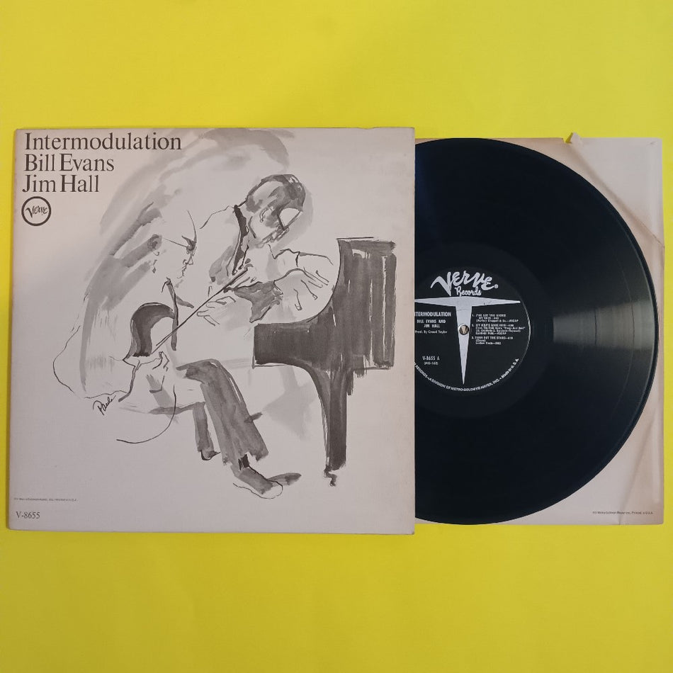 Bill Evans & Jim Hall - Intermodulation OG MONO RVG - 1966 - V-8655 - Used - VG++ - Vinyl