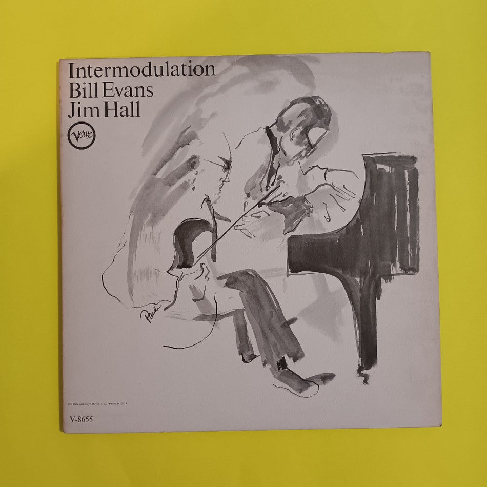 Bill Evans & Jim Hall - Intermodulation OG MONO RVG - 1966 - V-8655 - Used - VG++ - Vinyl