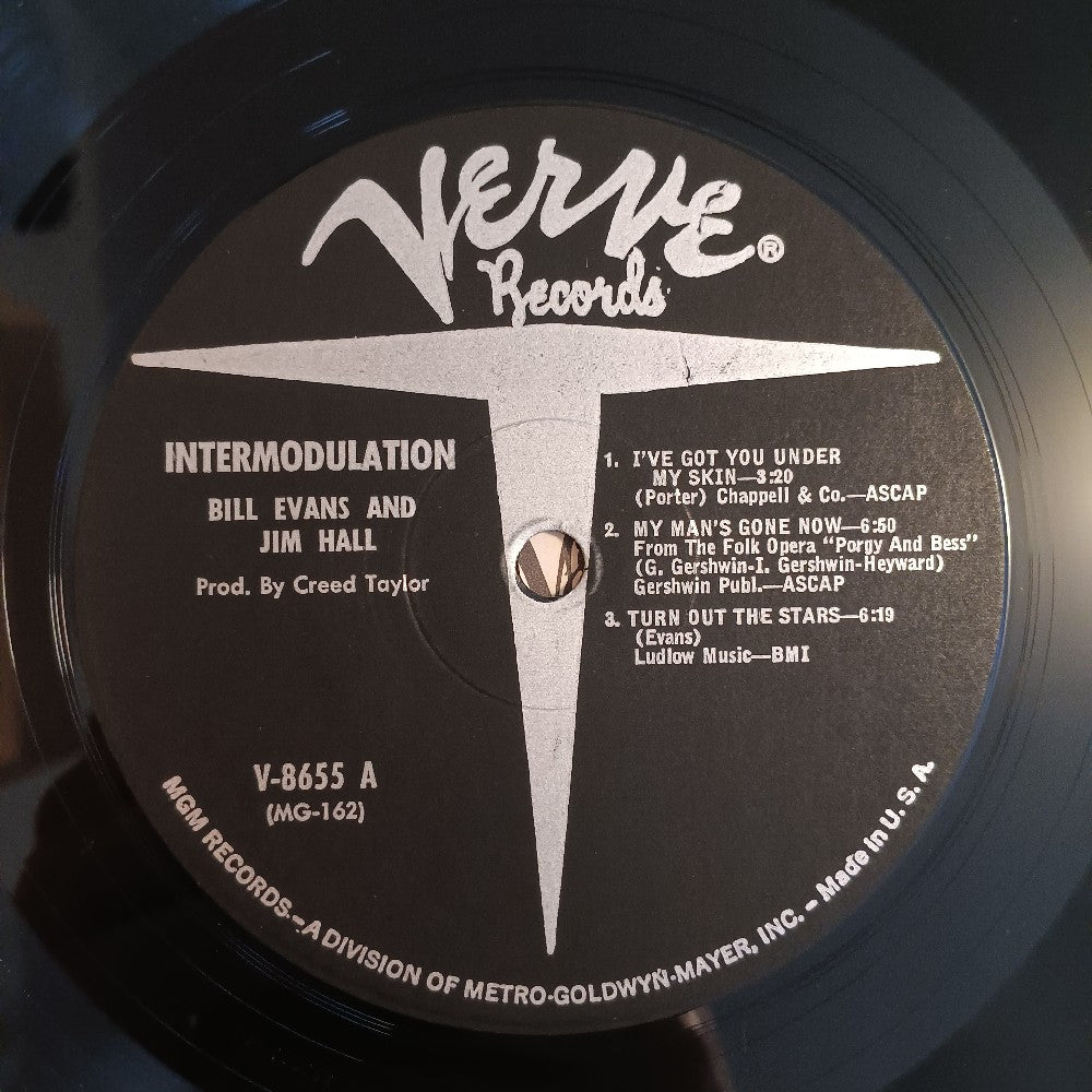Bill Evans & Jim Hall - Intermodulation OG MONO RVG - 1966 - V-8655 - Used - VG++ - Vinyl