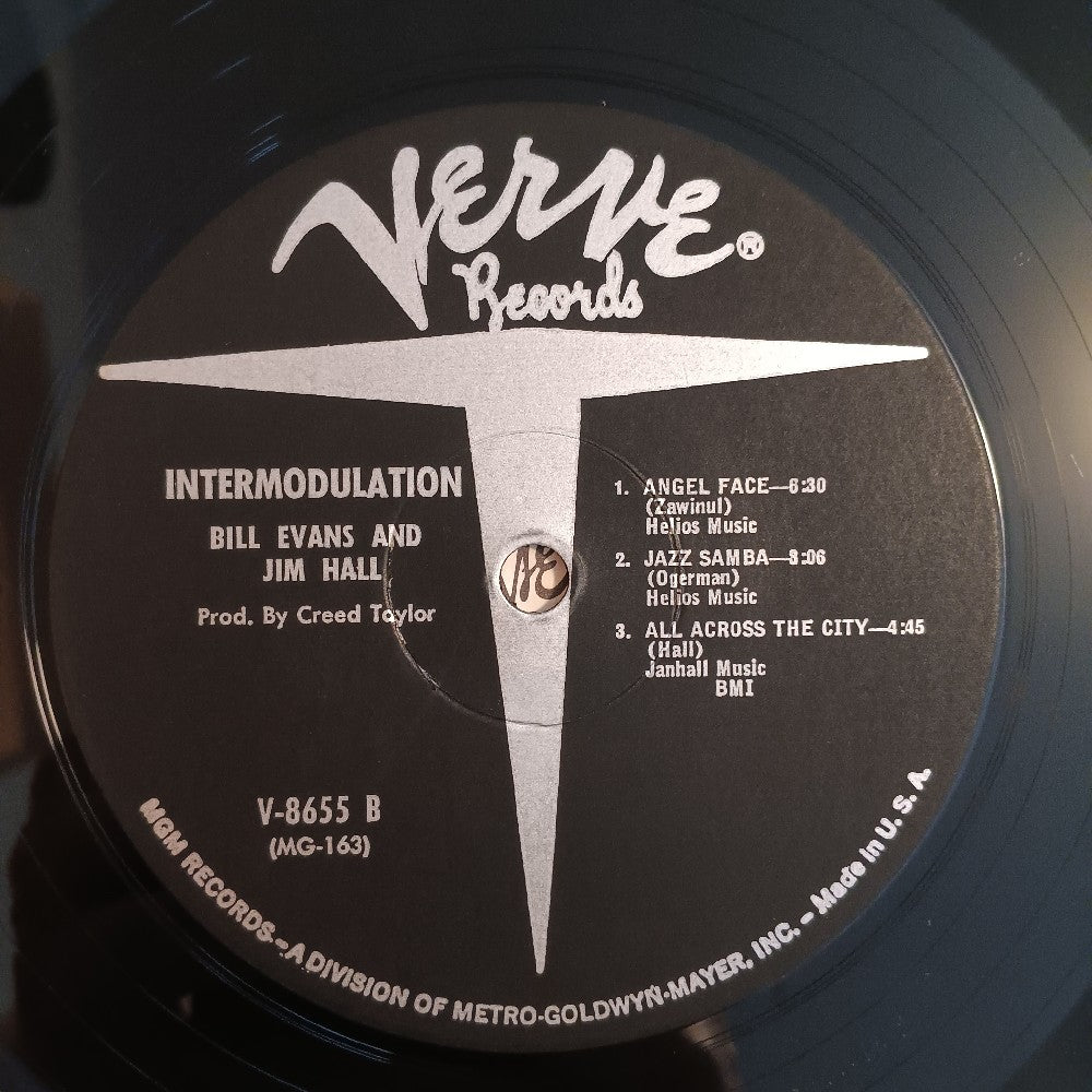 Bill Evans & Jim Hall - Intermodulation OG MONO RVG - 1966 - V-8655 - Used - VG++ - Vinyl