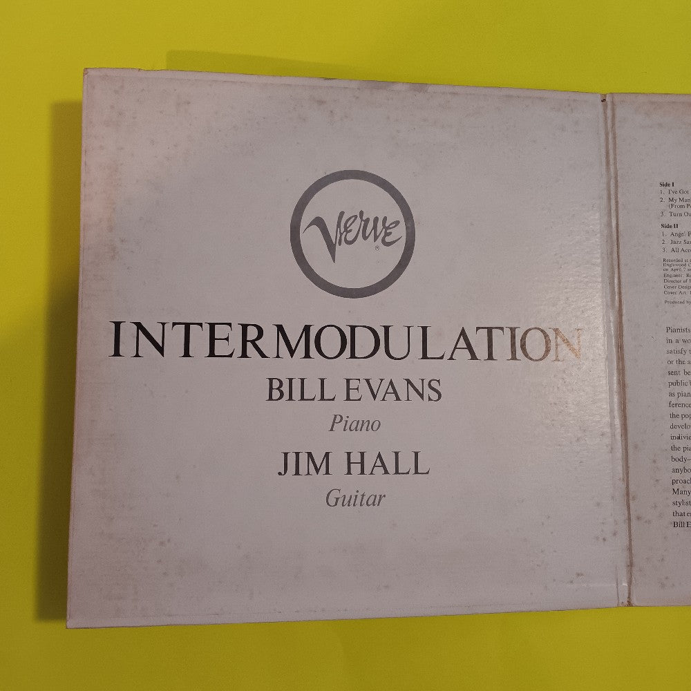 Bill Evans & Jim Hall - Intermodulation OG MONO RVG - 1966 - V-8655 - Used - VG++ - Vinyl