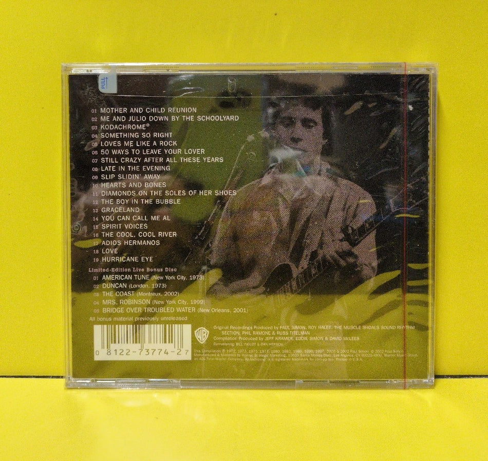 Paul Simon - The Paul Simon Collection (On My Way, Don't Know Where I'm Goin') - 2002 - R2 73774 - New - Sealed - CDs - 2xCD - Remastered - Limited Edition