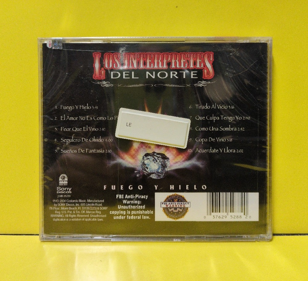 Los Interpretes Del Norte - Fuego Y Hielo - 2004 - CMK 95288 - New - Sealed - CDs