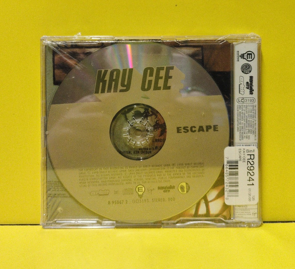 Kay Cee - Escape - 1998 - 8 95067 2 - New - Sealed - CDs - CD Single - Germany Import
