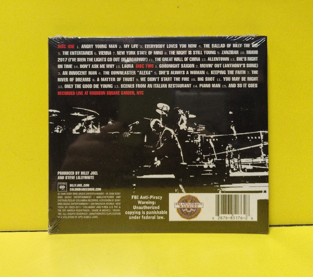 Billy Joel - 12 Gardens Live - 2006 - 82876 85176 2 - New - Sealed - CDs - Mexican Import