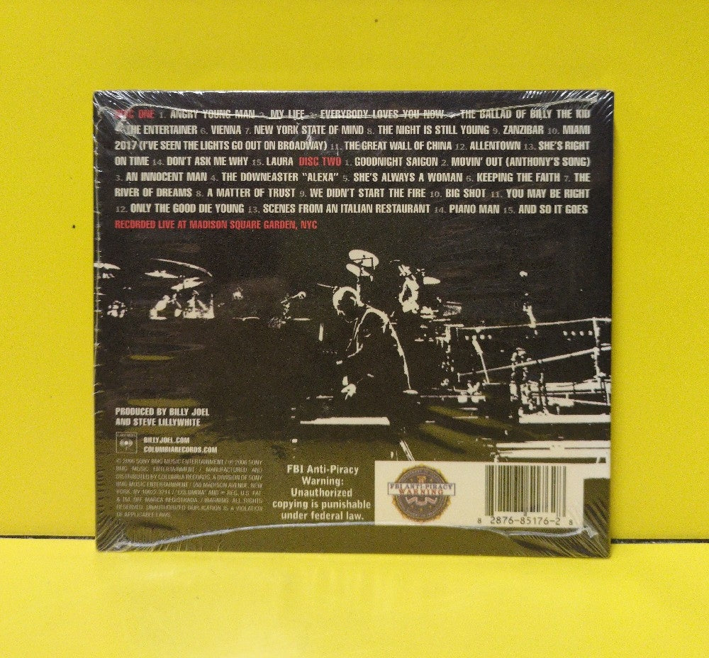 Billy Joel - 12 Gardens Live - 2006 - 82876 85176 2 - New - Sealed - CDs