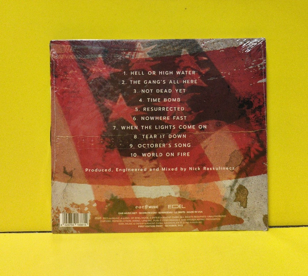 Skid Row - The Gang's All Here - 2022 - 0216861EMU - New - Sealed - CDs