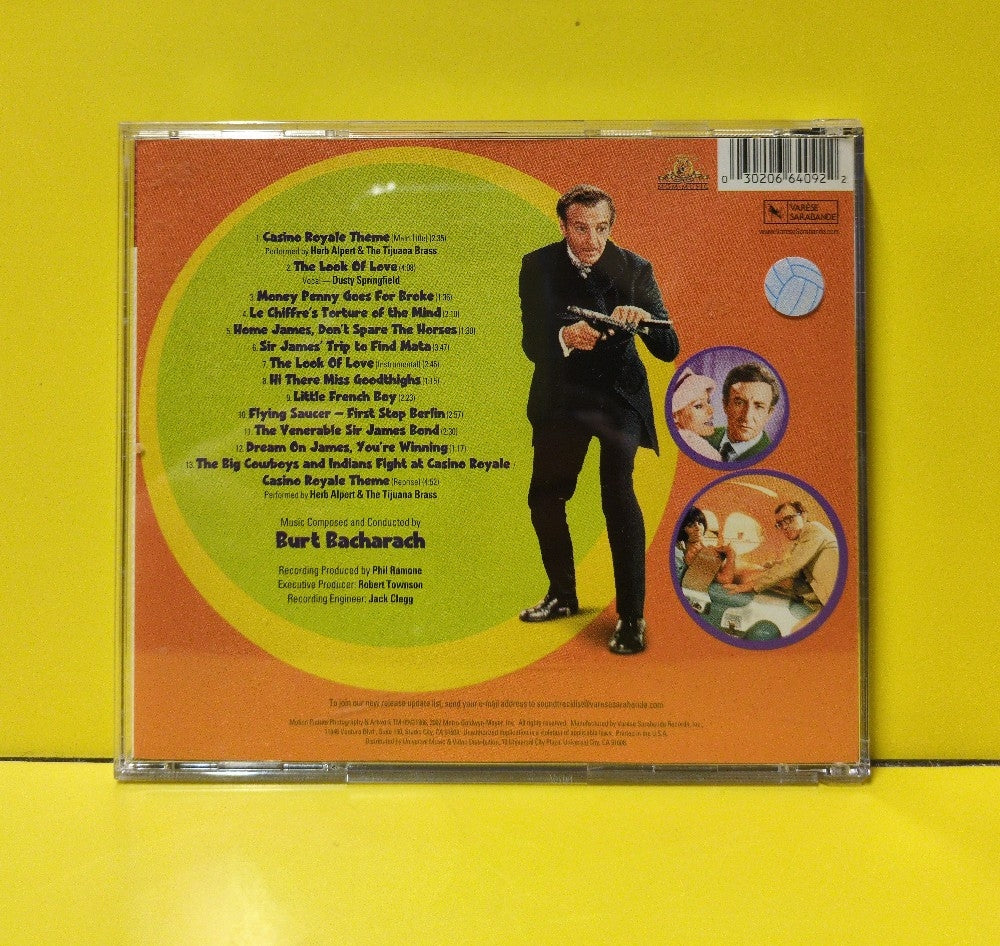 Burt Bacharach - Casino Royale (Original Motion Picture Soundtrack) - 2002 - 302 066 409 2 - Used - EX - CDs