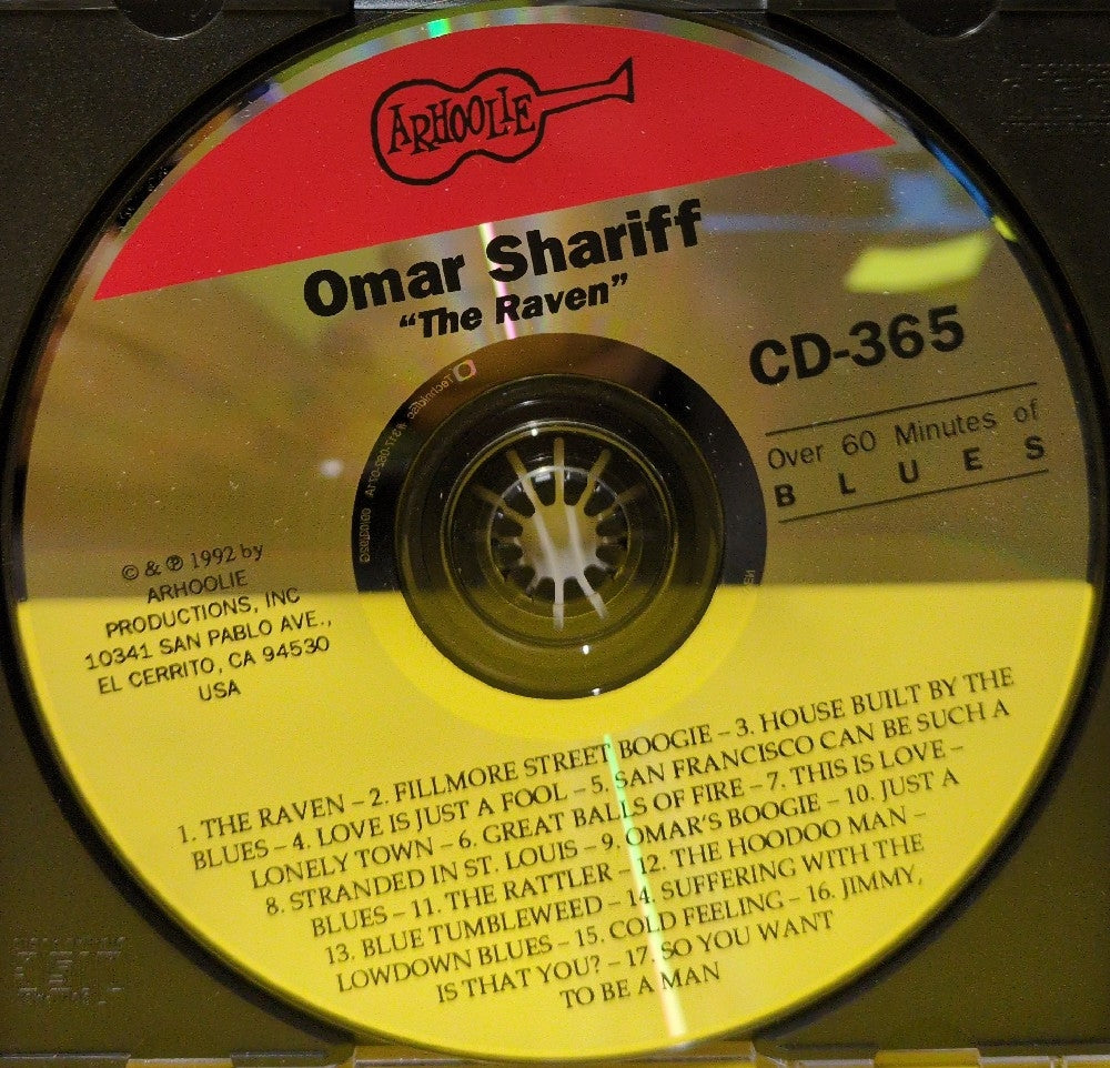 Omar Shariff - The Raven - 1992 - CD 365 - Used - EX - CDs