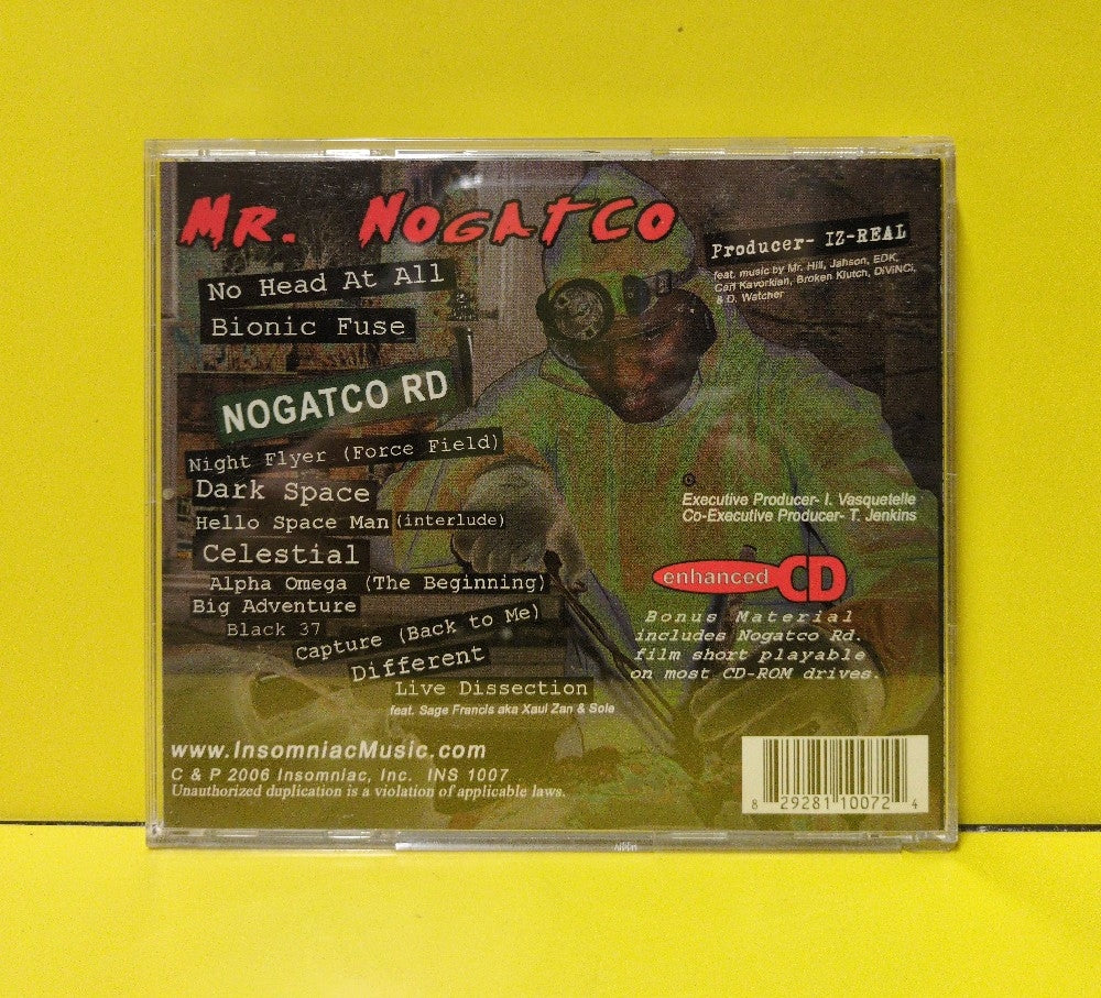 Mr. Nogatco aka Kool Keith - Nogatco Rd. - 2006 - INS1007 - Used - EX - CDs